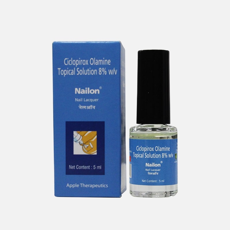 Nailon Nail Lacquer 5 ml | Uses, Side Effects, Price | Apollo Pharmacy