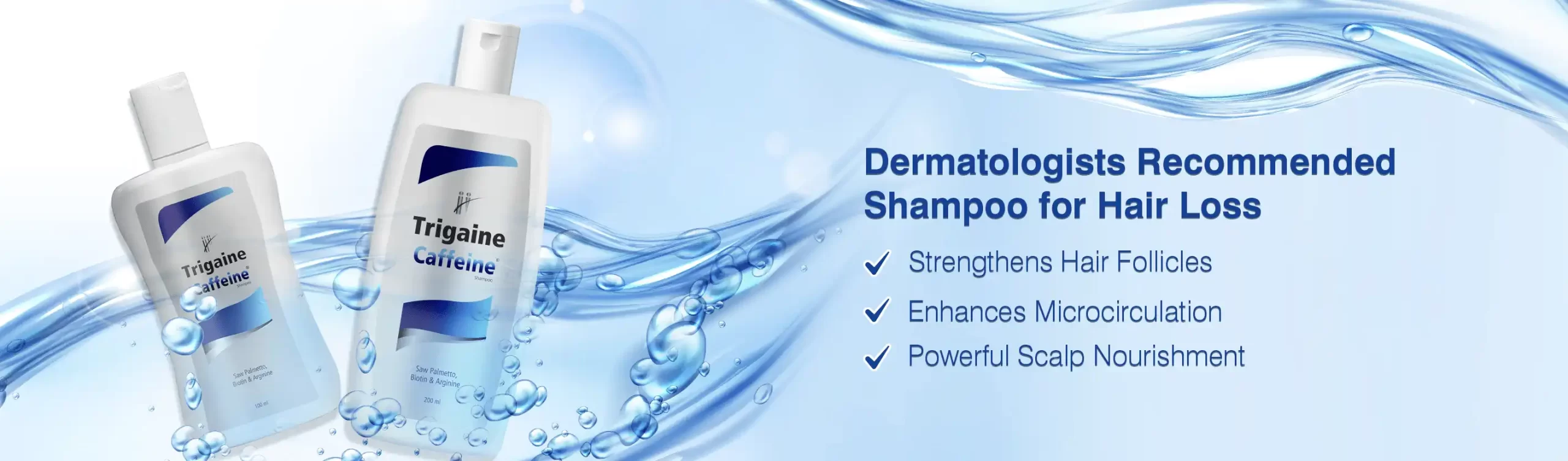 trigaine caffeine shampoo anti hair fall shampoo